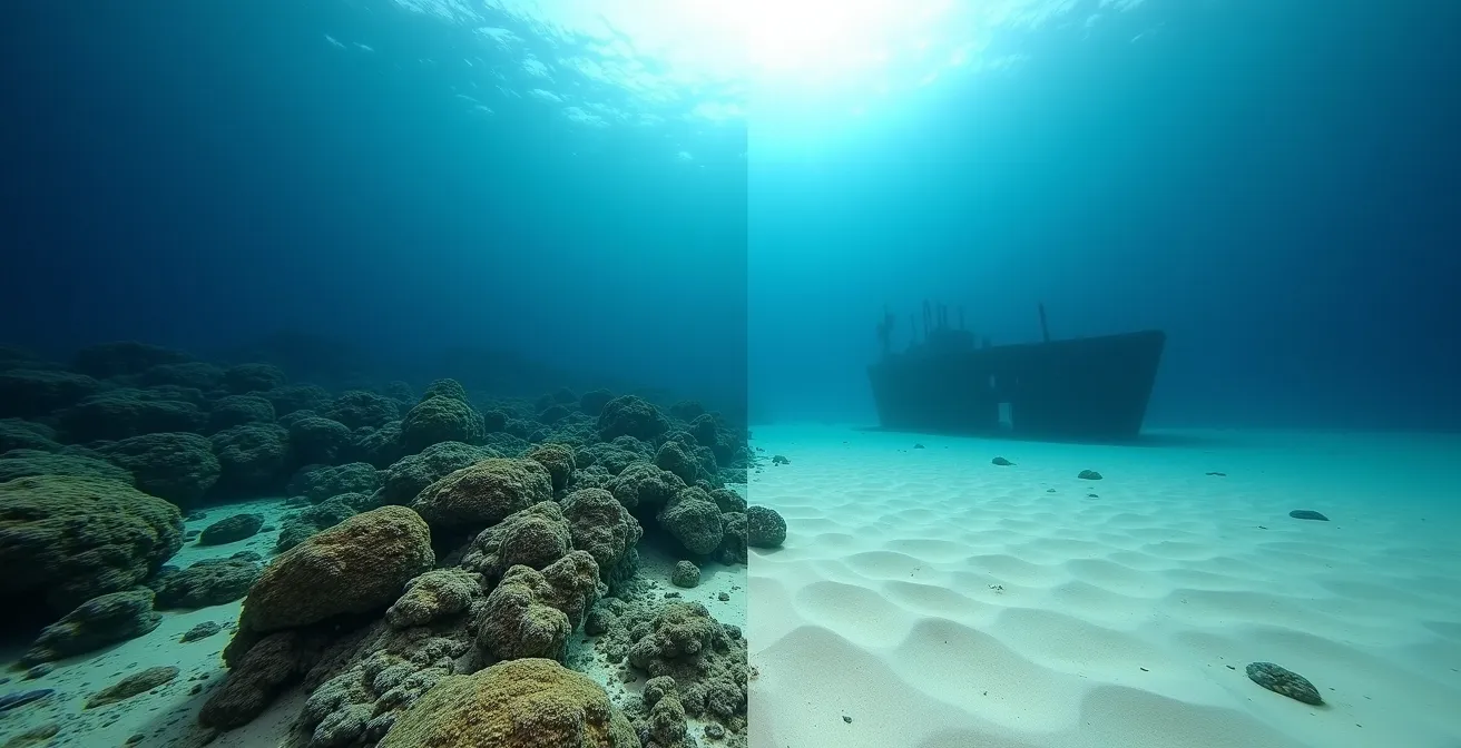 Comparaison visuelle des fonds marins entre Tabarka et Mahdia pour débutants